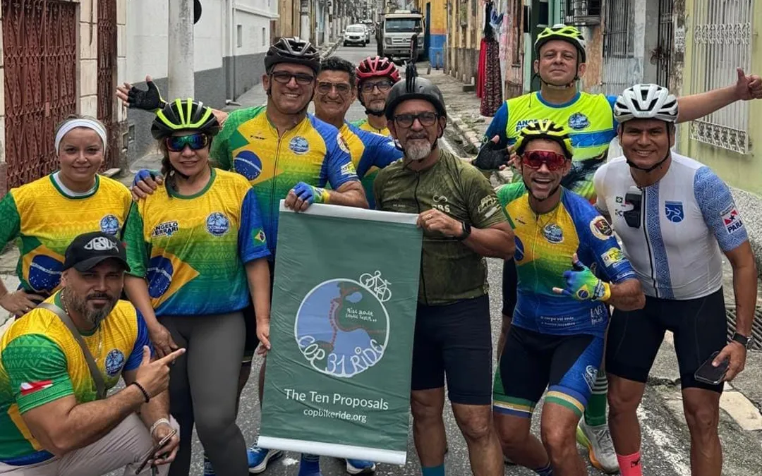 COP31 Bike Ride: Най-голямата велосипедна щафета в историята потегля от Белем към Анталия в името на климата